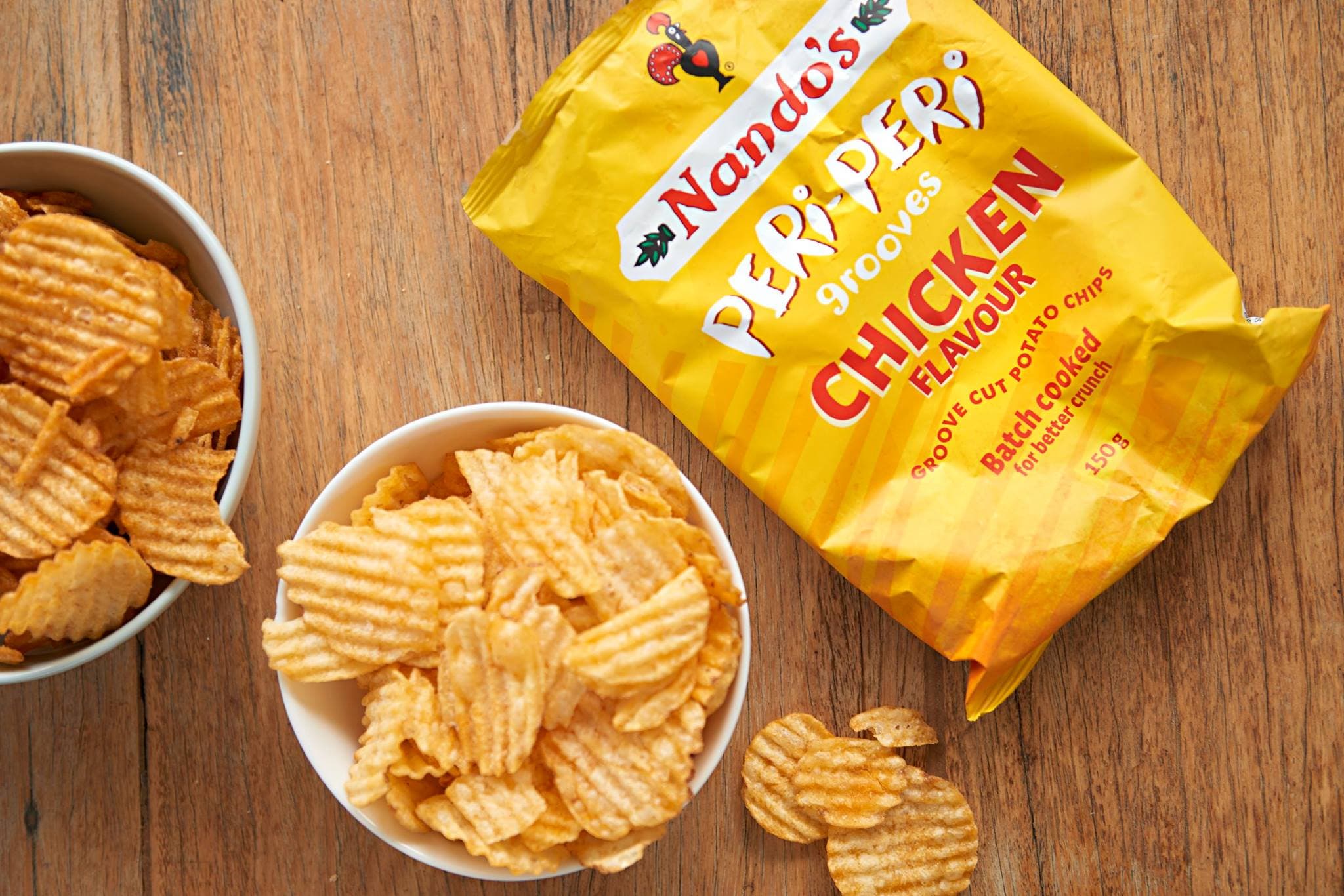 Nando's Peri-Peri chips before Infinity Canvas direction