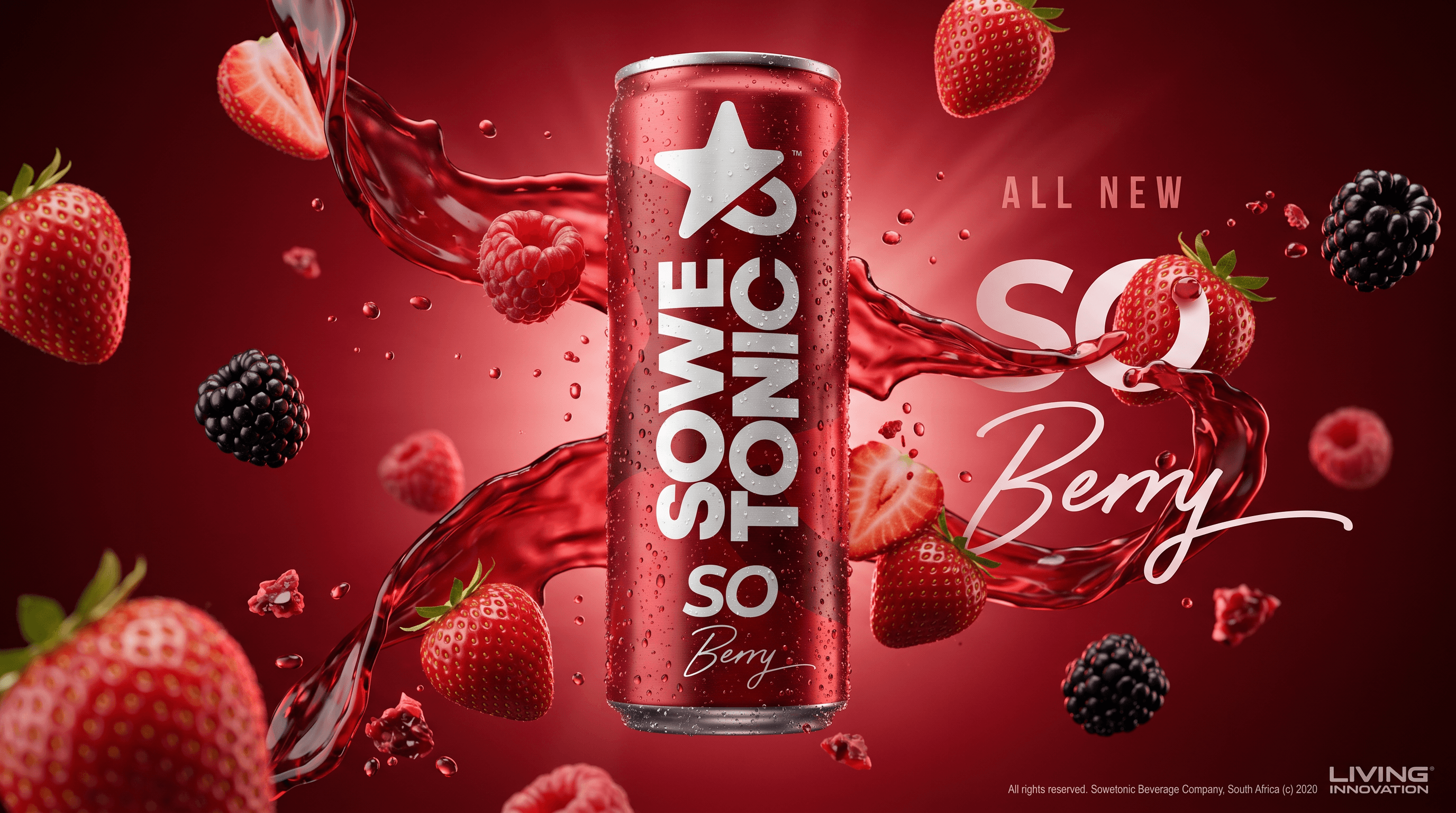 Sowetonic Berry expanded into a cinematic berry campaign world