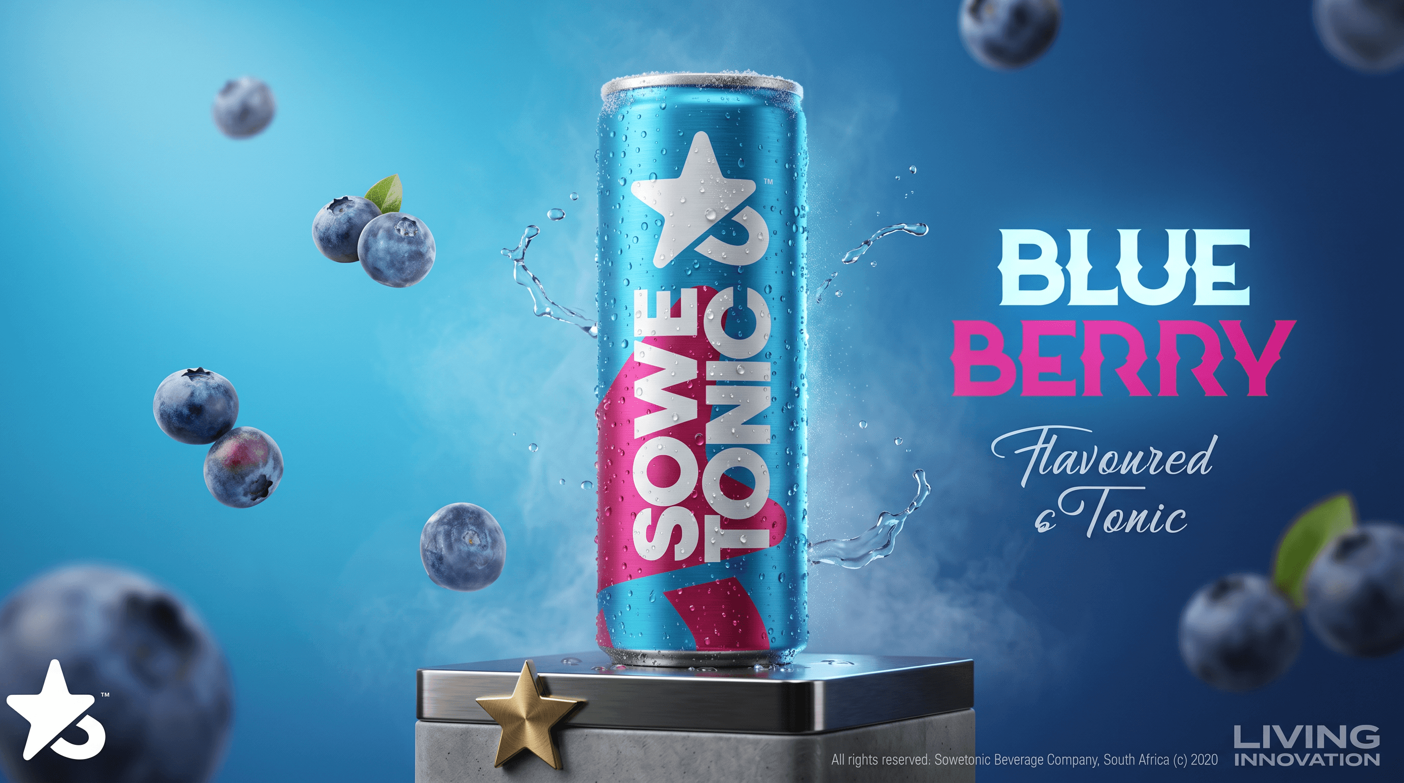 Sowetonic rebuilt as a premium campaign visual