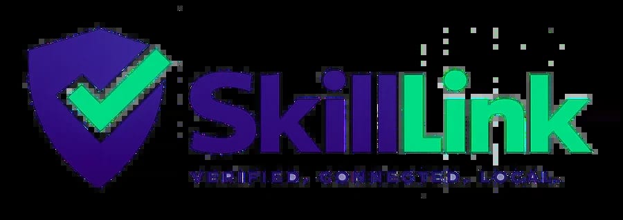 SkillLink logo — Verified. Connected. Local.