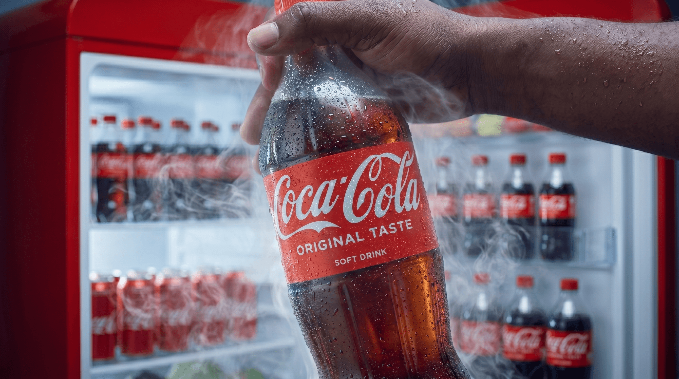 Coca-Cola fridge
