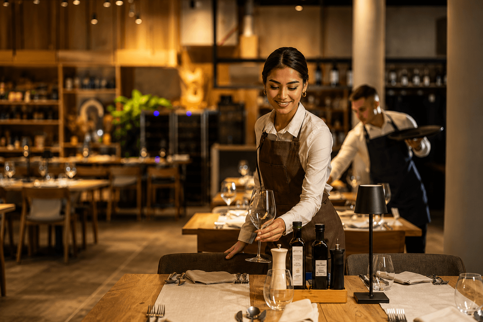 Premium restaurant service