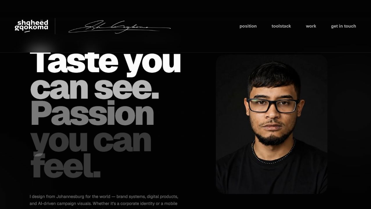 Portfolio System website