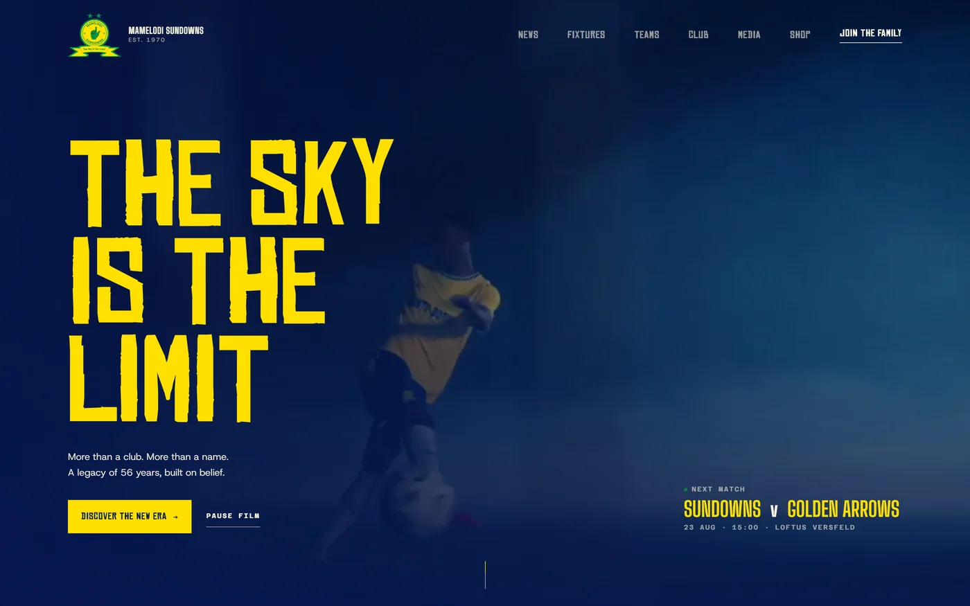 Mamelodi Sundowns FC website
